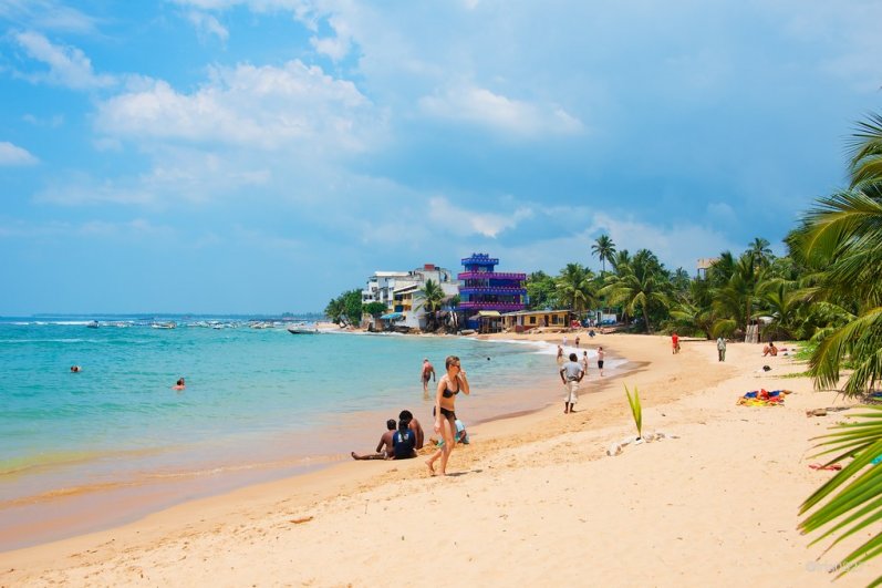Hikkaduwa Beach